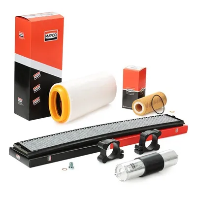 Produktbild von MAPCO Filterset Inspektionspaket Filtersatz für BMW 3 Limousine (E46) 3 Touring (E46) 3 Coupe (E46) 3 Cabrio (E46) 3 Compact (E46)