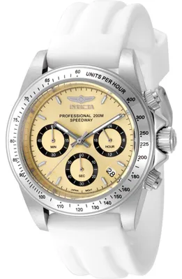 Produktbild von Invicta Speedway 50487 Herrenuhr - Quarzwerk - Edelstahl mit goldenem Zifferblatt - 40 mm