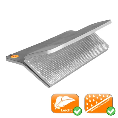 Produktbild von Faltbares Sitzkissen, Wasserabweisend + Kälteabweisend, grau  Uquip 243106