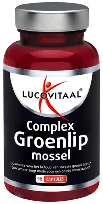 Productafbeelding van Lucovitaal Complex Groenlip Mossel Supplement - 90 tabletten