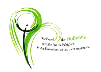 Produktbild von Postkarte "Der Engel der Hoffnung"