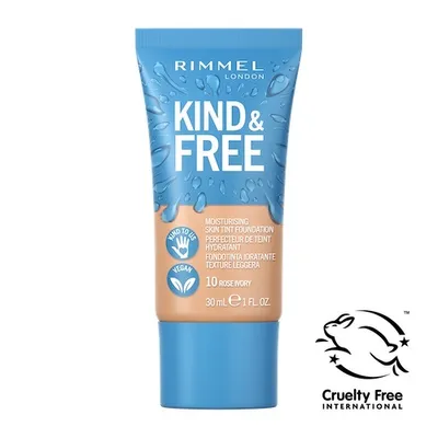 Immagine prodotto di Rimmel Wëgänski Fondotinta Idratante 30ml - tonalità 010 Rosa Avorio