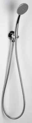 Produktbild von Sapho Brausehalter mit Duschanschluss, fest, rund, Chrom