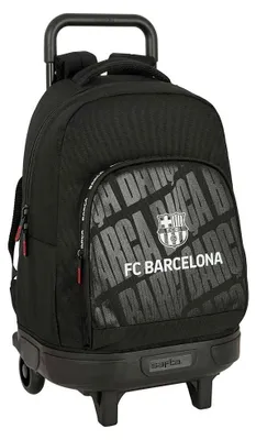 Produktbild von Safta F.cbarcelona 33l 33x45x22 Cm Rucksack Mit Rollen Schwarz  Kinder Schwarz One Size