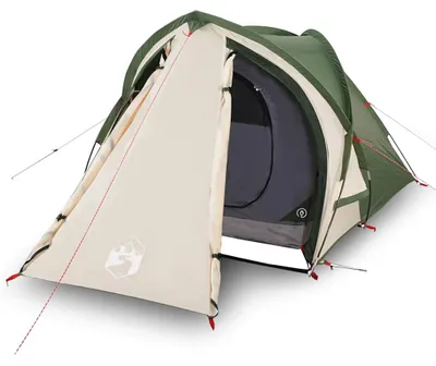 Produktbild von vidaXL Kuppel-Campingzelt 2 Personen Grün Wasserdicht