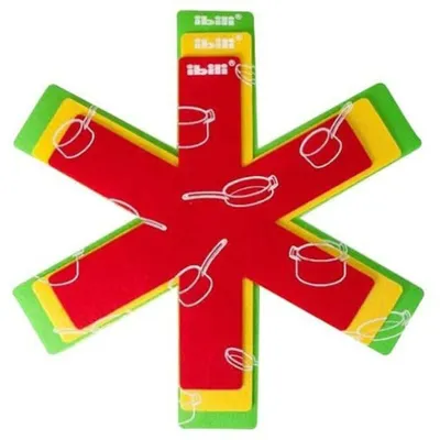 Immagine prodotto di Ibili Set Protezioni Padella 3 Unità Rosso Rosso Taglia Unica