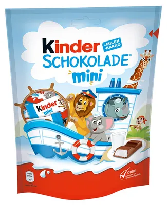 Zdjęcie produktu dla Kinder 8000500256213, Czekolada mleczna, 566 kcal, 2360 kJ, 2%, 35 g, 3%