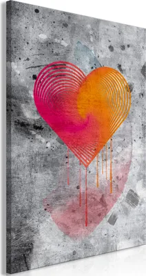 Produktbild von Vlies Leinwandbild - Sincere Confession (1 Part) Vertical 20x30 cm Abstrakt n-A-1575-b-a