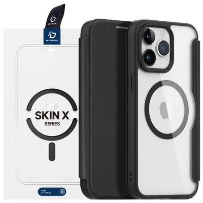 Obrázok produktu pre Puzdro Dux Ducis Skin X Pro pre iPhone 15 Pro, MagSafe, čierne