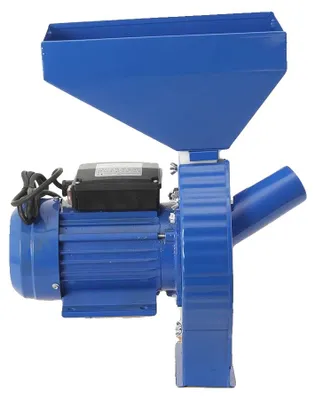 Produktbild von Maiszerkleinerer, 1100W Leistungsaufnahme, 240 kg/h Durchsatz, langlebige Metallkonstruktion, vier Siebgrößen, 300 x 200 x 400 mm Abmessungen