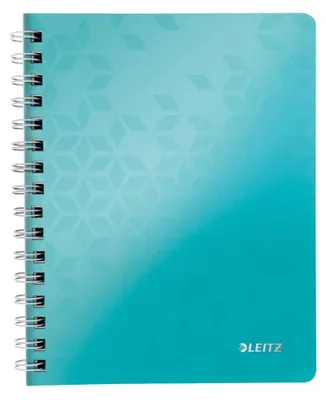 Produktbild von Leitz WOW, Türkis, A5, 80 Blätter, 80 g/m², Kariertes Papier