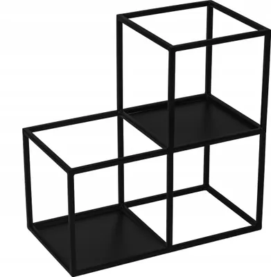 Zdjęcie produktu dla KADAX Kwietnik Stojący metal Donica modułowy Loft 20 cm