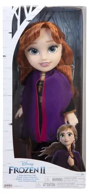 Obrázek produktu pro Disney Frozen 2 Anna Adventure, Módní panenka, Ženy, 3 rok/roky, Dívka, 350 mm, Vícebarevný