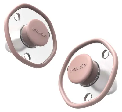 Produktbild von Emulait Schnuller 0-6 Monate - Rose