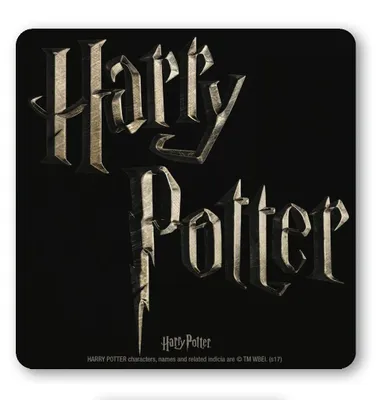 Harry Potter Untersetzer – Logo, 10x10 cm, Kork