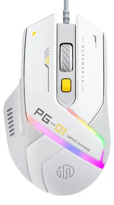 Zdjęcie produktu dla Ergonomiczna mysz do gier, przewodowa, 12800 DPI, wysokiej jakości