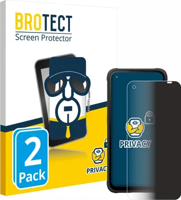 Produktbild von 2x BROTECT Sichtschutzfolie für Hammer Blade V 5G Anti-Spy Privacy Sichtschutz Blickschutz Folie Blaulicht-Schutz