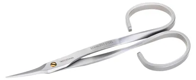 Produktbild von TWEEZERMAN Nagelhautschere mit Präzisionsspitzen, Edelstahl, Silber