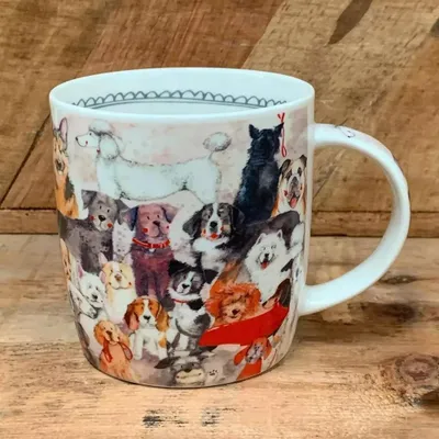 Produktbild von Tasse M37 „Niedliche Hunde“ – Alex Clark