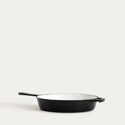 Obrázek produktu pro HOMLA ANDREAS Pánev na smažení, béžová a černá, 26 cm