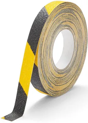 Produktbild von Antirutschband Duraline Grip+ 15mx25mm gelb/schwarz Packung mit 5 Stück
