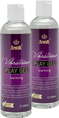 Produktbild von Vibratissimo Play Gel Warming 2x250 ml | Gleitmittel wärmend | Lubricant Gel Für Toys & Latexkondome geeignet