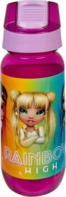 Produktbild von Undercover Regenbogen hohe Trinkflasche, 450 ml