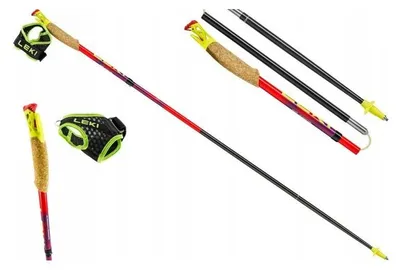 Immagine prodotto di Kije trekkingowe LEKI TRL ULTRATRAIL FX ONE, 120cm czerwone