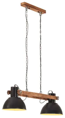 Produktbild von vidaXL Hängelampe Industriestil 25 W Schwarz 109 cm E27