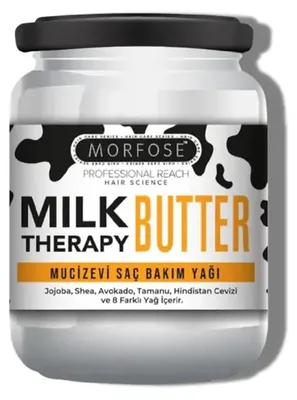 Productafbeelding van Morfose Milk Therapy, intensief voedende haarboter, 200 ml