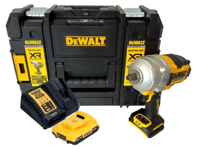 Zdjęcie produktu dla Akumulatorowy klucz udarowy DeWalt DCF 961 D1T 18 V 1632 Nm 1/2" bezszczotkowy + 1x akumulator 2,0 Ah + ładowarka + TSTAK