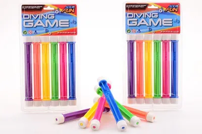 Produktbild von Johntoy Aqua Fun Tauchstangen, 6 Stk.