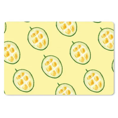 Produktbild von MuchoWow® Mauspad Mousepad Zitrusfrüchte - Obst - Schablonen 27x18 cm - Mousepads - Maus Mat - Pad - Mausunterlage - Büroartikel - Desk Matten