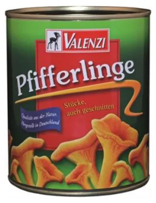 Immagine prodotto di Finferli tritati Valenzi in scatola 800g