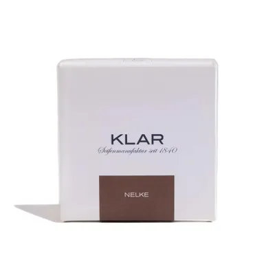 Image de Klar Seifen Badeseife Nelke 150g, Cosmos zertifiziert, palmölfrei