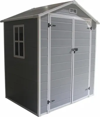 Produktbild von Gartengeräteschuppen pvc 181x135x210cm