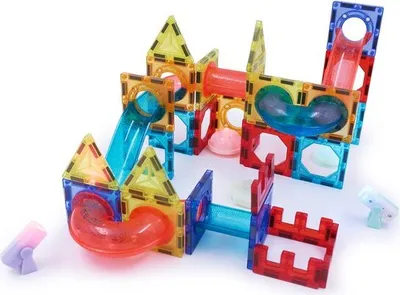 Immagine prodotto di Buzz - Blocchi magnetici da 75 pezzi - Illuminazione - Popolare - Giocattoli - Bambini - Regalo - Compleanno