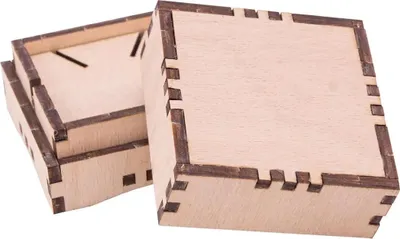Produktbild von Holztruhe Bausatz, klein, Blanco – Bastelvergnügen für die ganze Familie