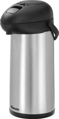Produktbild von Bartscher Isolierpumpkanne 5L, 5 Liter, Edelstahl, 150993