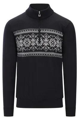 Immagine prodotto di DALE OF NORWAY - Maglione da uomo in Lana, colore nero, taglia XL