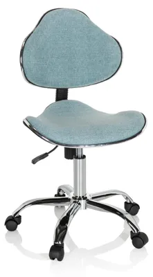 Produktbild von hjh OFFICE Kinderdrehstuhl KIDDY GTI-3 Schreibtischstuhl für Kinder höhenverstellbar Stoff