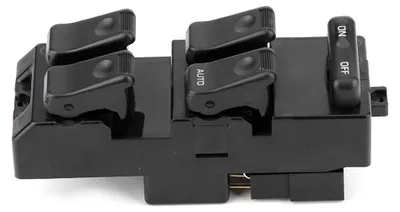 Image de Interrupteur de lève-vitre électrique pour conducteur, côté droit, de remplacement. Accessoire automobile, référence UH83-66-350