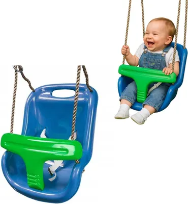 Zdjęcie produktu dla Huśtawka kubełkowa Fun niebieska