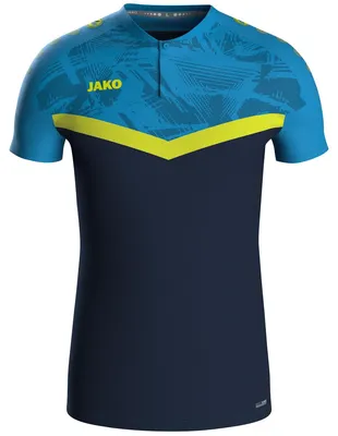 Produktbild von JAKO Polo Iconic 3XL marine/JAKO blau/neongelb