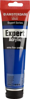 Produktbild von Amsterdam Expert Series Acrylfarbe Tube 150 ml Phthaloblau 570