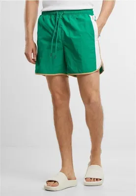 Zdjęcie produktu dla Szorty kąpielowe Pánské kraťasy Urban Classics Retro Look froggreen - 3XL