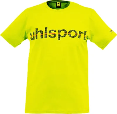 Productafbeelding van Uhlsport Essential promotiet-shirt - geel - maat: XL, artikelnummer: 100210605