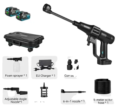 Immagine prodotto di Idropulitrice, 200 bar, compatibile con batterie, 2 batterie incluse