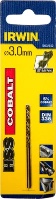 Obrázek produktu pro Irwin Metallbohrer HSS-Co 3,0x61x33mm