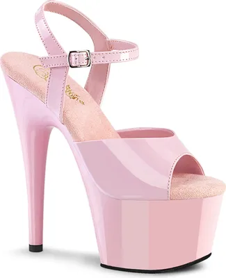 Produktbild von ADORE-709 Damen Sandale von Pleaser, Babypink, EU 38, US 8